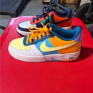 Nike Air Force 1 Low What The AF1 GS FQ8368-902 Size 6Y - Worn 2x